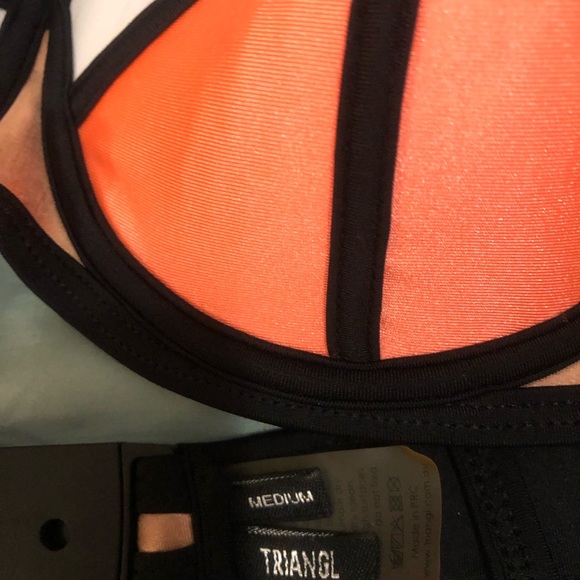 ❌SOLD‼️ TRIANGL Metallic Bikini Size M/L - Picture 7 of 8